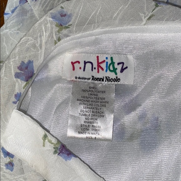 🎈Girls Floral Dress - Picture 7 of 7